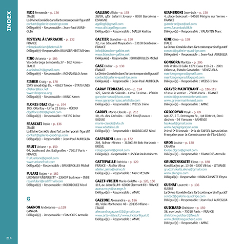 10e Triennale Mondiale de l'Estampe - du 11 octobre au 9 novembre 2014 - Chamalières (63400)