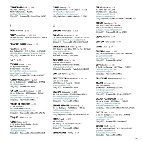 11e Triennale Mondiale de l'Estampe - du 25 septembre au 7 novembre 2021 - Chamalières (63400)